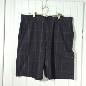 Wrangler Casual Plaid Cargo Shorts